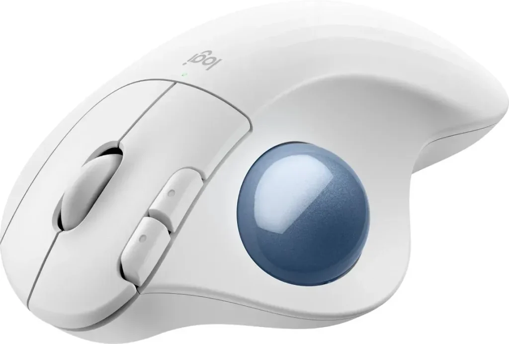 Logitech Ergo M575S Wireless Bluetooth Trackball Off White - Image 12