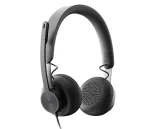 Logitech MSFT Teams Zone Wired Headset Black - Image 3