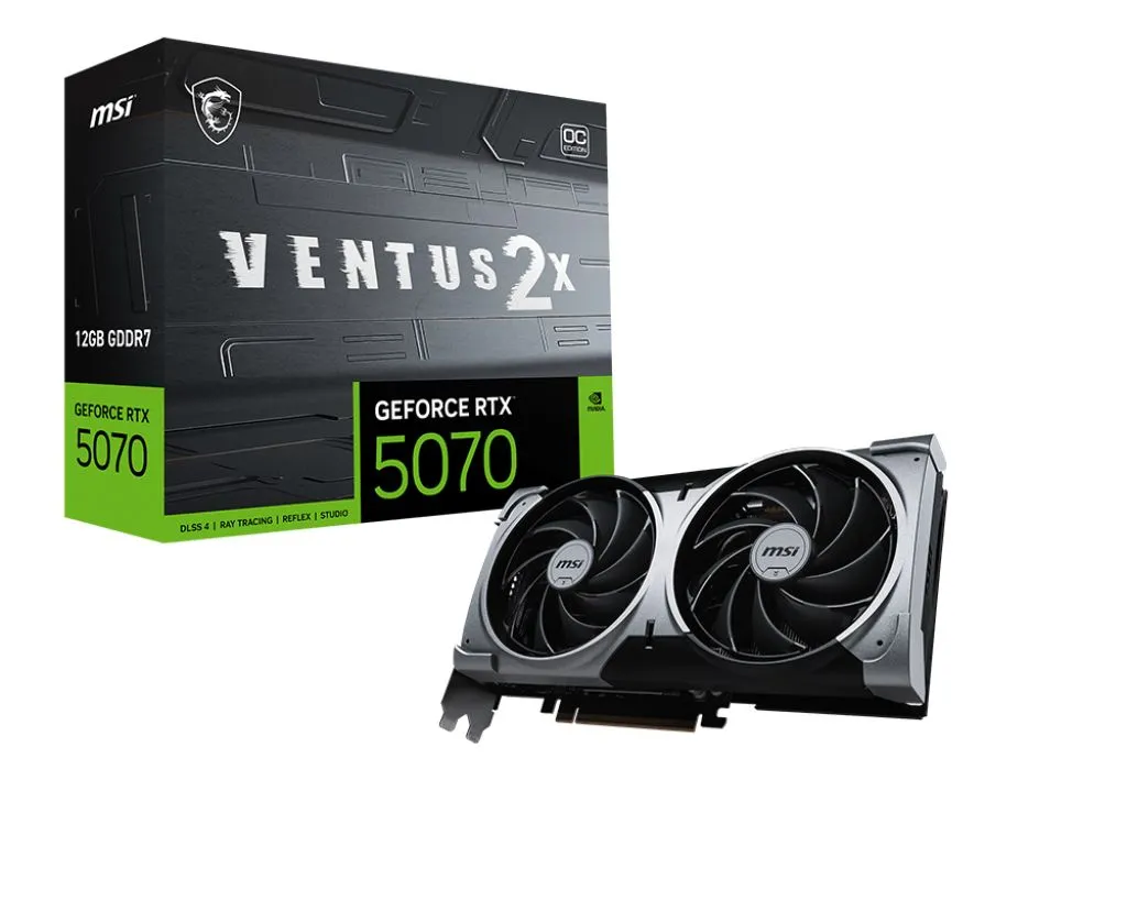 Msi RTX5070 12G VENTUS 2X OC