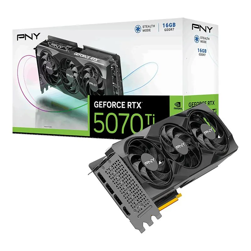 pny-geforce-rtx5070ti-16gb-triple-fan_1 PNY GeForce RTX5070TI 16GB DDR7 Triple Fan - Image 1