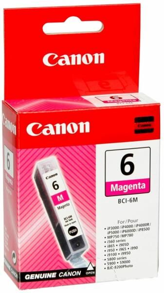 canon-bci-6em-magenta-tintapatron_1.jpg Canon BCI-6eM Magenta tintapatron - Image 1
