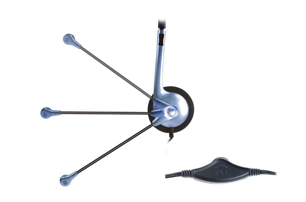 Genius HS-02B Headset Purple/Black - Image 2