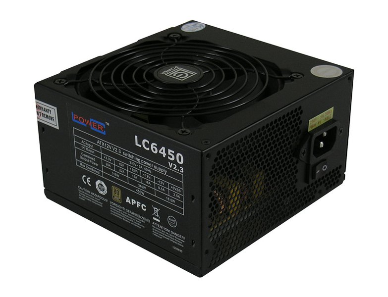 LC Power 450W 80+ Bronze LC6450 V2.3 Super Silent - Image 1