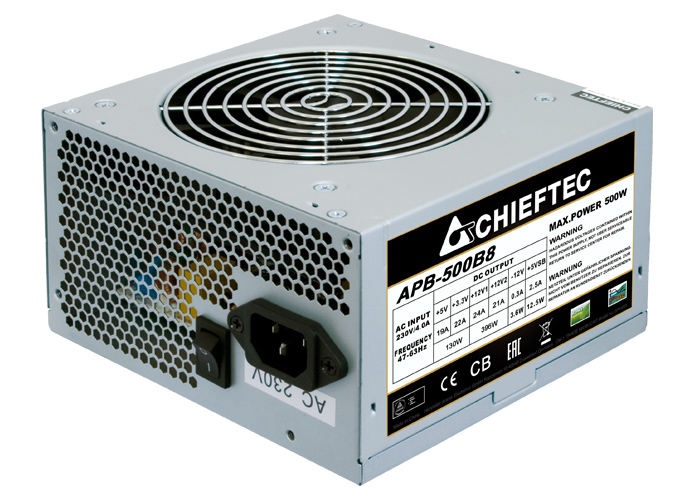 Chieftec 500W 80+ White Value OEM - Image 1