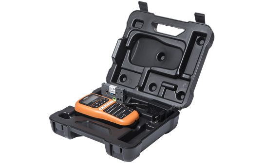 Brother PT-E110VP Címkenyomtató Orange/Black - Image 5