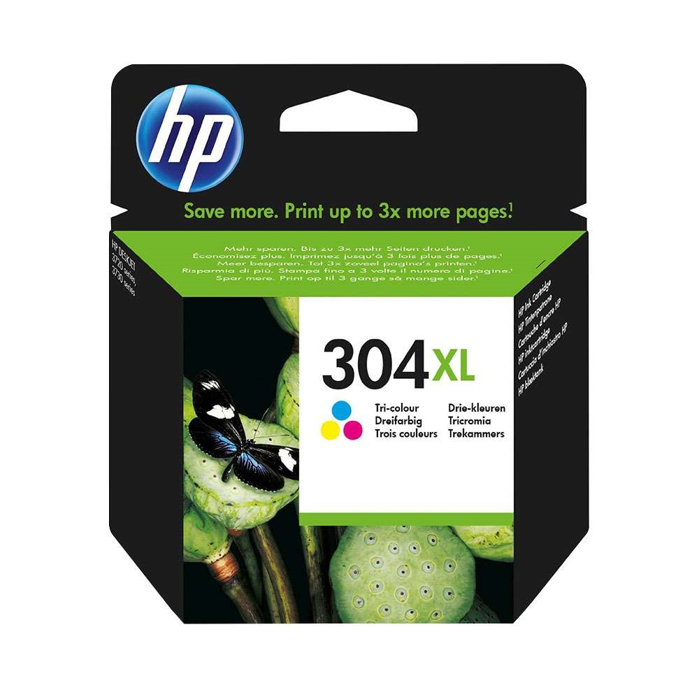 HP N9K07AE (304XL) Colorpack tintapatron - Image 1