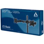 Arctic Z2 Basic Desk Mount Dual Monitor Arm Black - Image 8