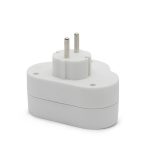 Delight Hálózati Elosztó Kapcsolóval 2DIN Fali White - Image 3