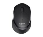 LOGITECH Egér - B330 Vezeték Nélküli Optikai Silent Plus, Fekete