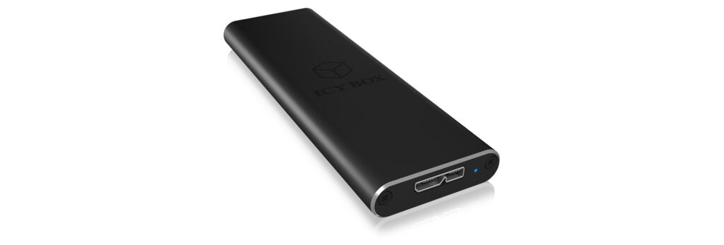 Raidsonic IcyBox IB-183M2 External USB3.0 enclosure for M.2 SSD Black - Image 2