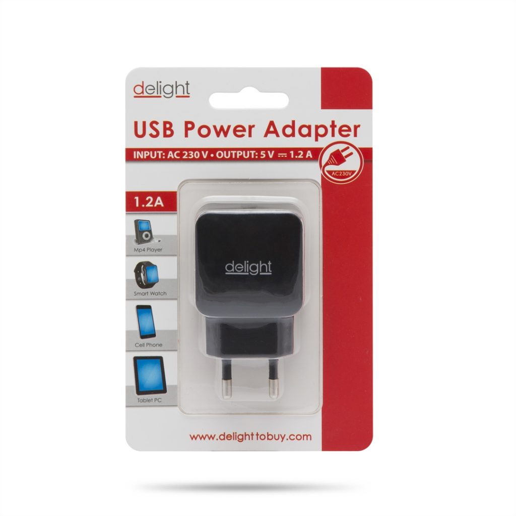 delight-adapter-1usb-black_2.jpg Delight Adapter 1USB Black - Image 2