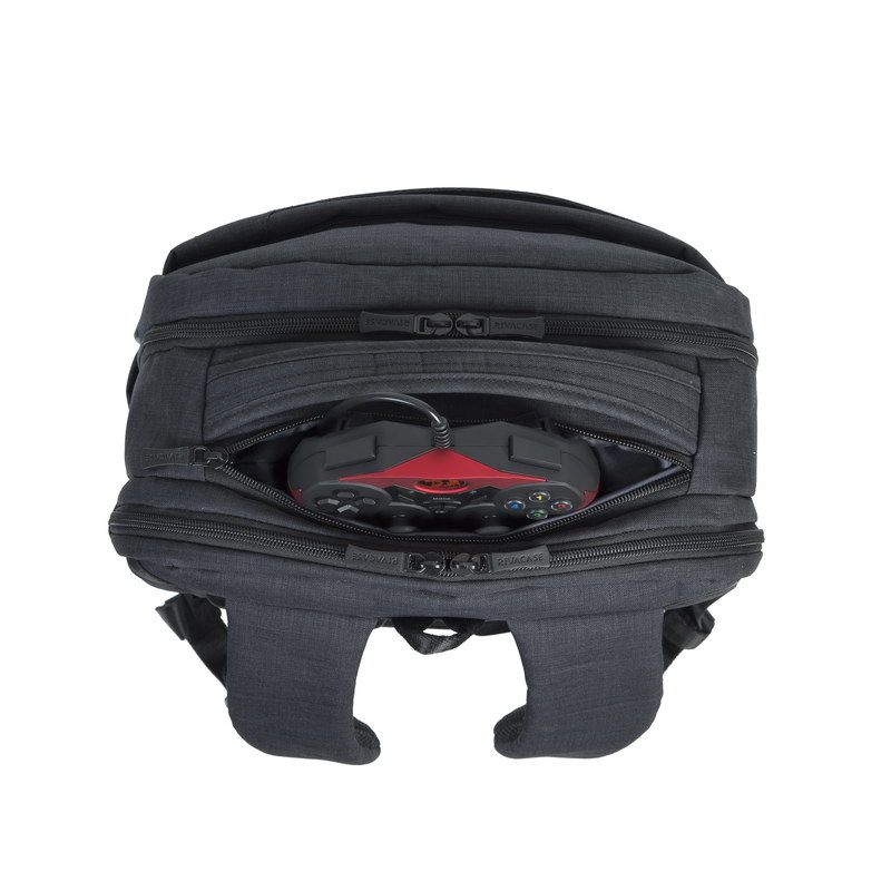 RivaCase 8365 Biscayne Laptop backpack 17,3" Black - Image 4