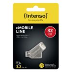 Intenso 32GB cMobile Line USB3.2 Silver - Image 3