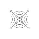 Arctic 80mm Fan Grills