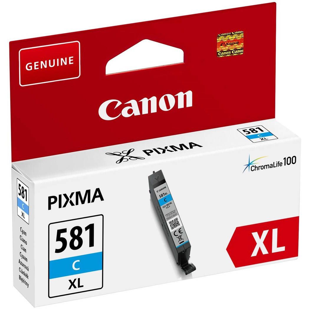 Canon CLI-581XL Cyan tintapatron - Image 1