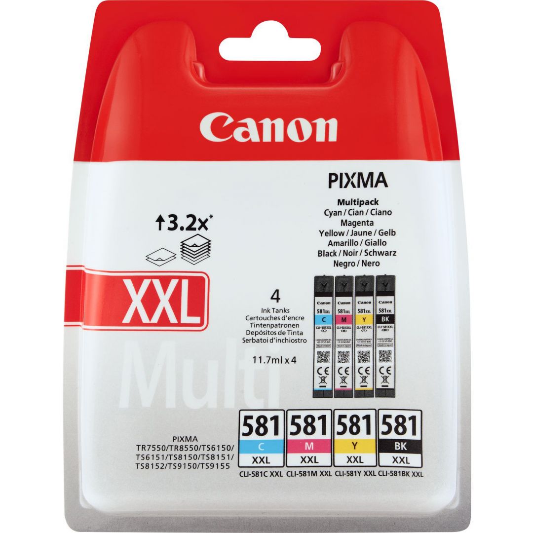 Canon CLI-581XXL Multipack tintapatron - Image 1