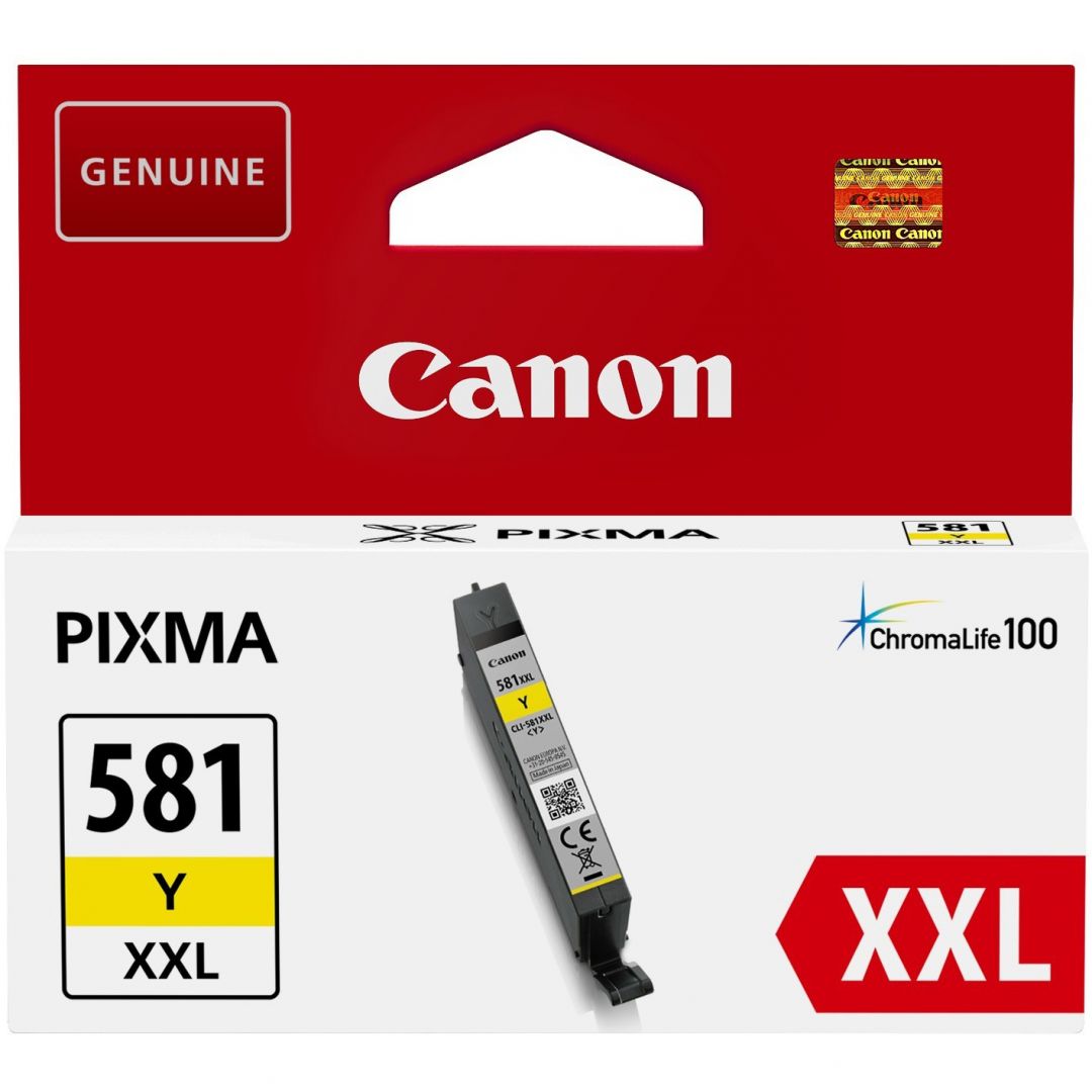 Canon CLI-581XXL Yellow tintapatron - Image 1