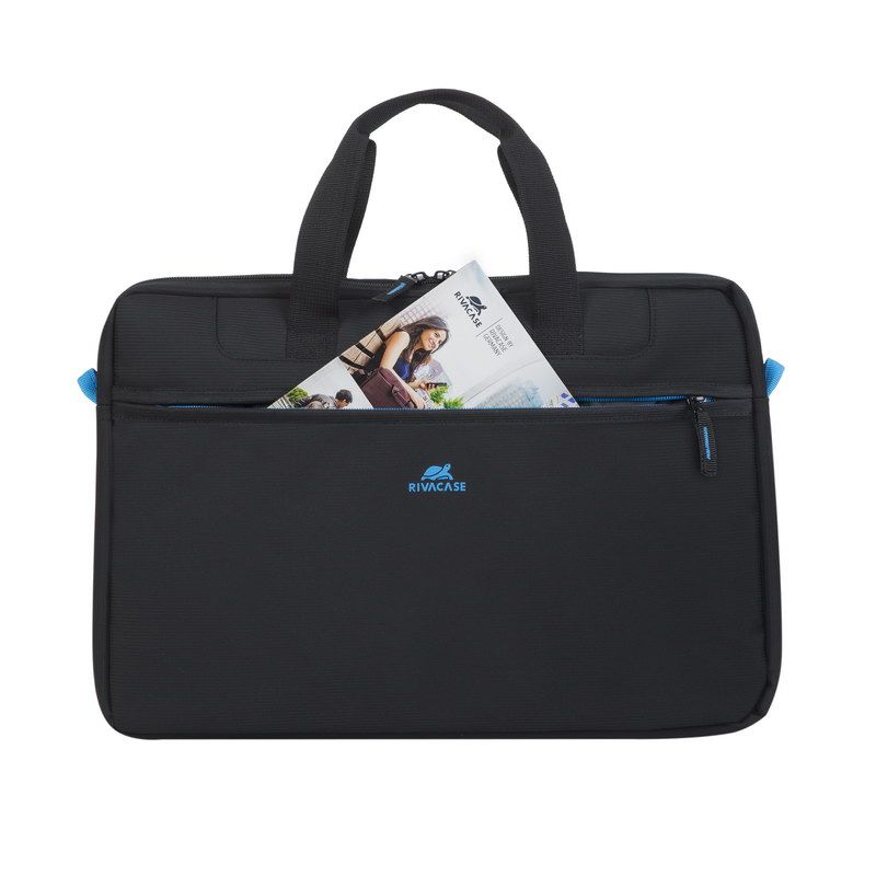 RivaCase 8057 Regent Laptop Bag 16" Black - Image 4