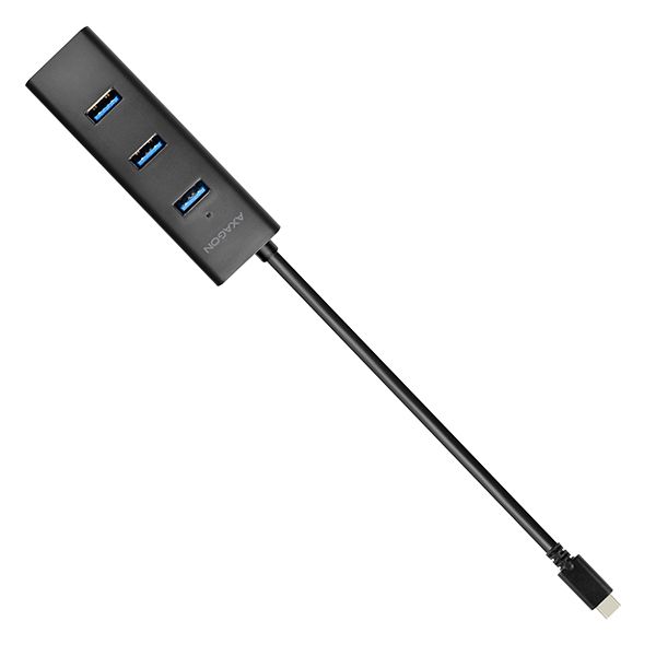 AXAGON HUE-S2C USB-C 3.1 Charging Hub Black - Image 5