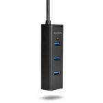 AXAGON HUE-S2C USB-C 3.1 Charging Hub Black - Image 6
