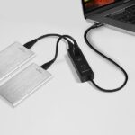 AXAGON HUE-S2C USB-C 3.1 Charging Hub Black - Image 7
