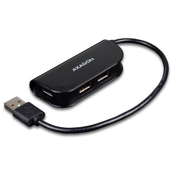 axagon-hue-x4b-usb-ready-hub-black_1.jpg AXAGON HUE-X4B USB Ready Hub Black - Image 1