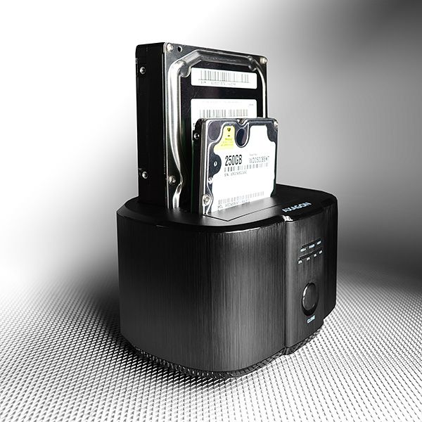 AXAGON ADSA-ST USB3.0 Dual HDD Dock Black - Image 10