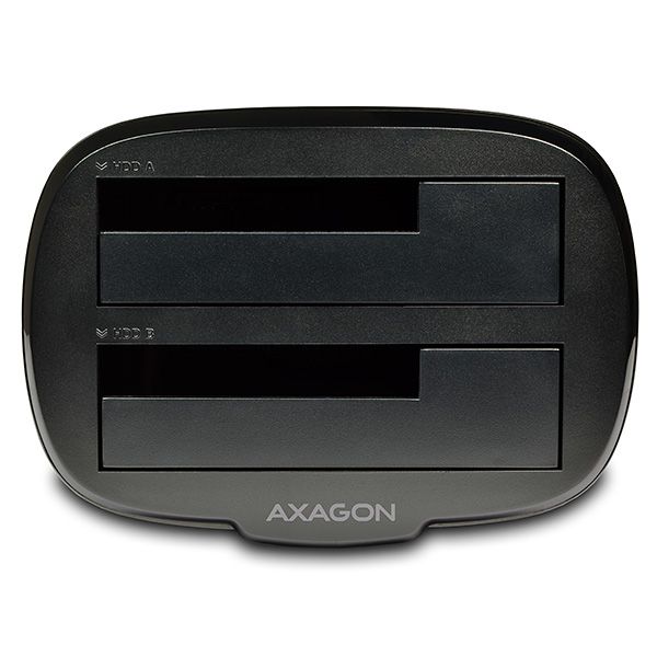 AXAGON ADSA-ST USB3.0 Dual HDD Dock Black - Image 4