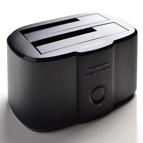 AXAGON ADSA-ST USB3.0 Dual HDD Dock Black - Image 5