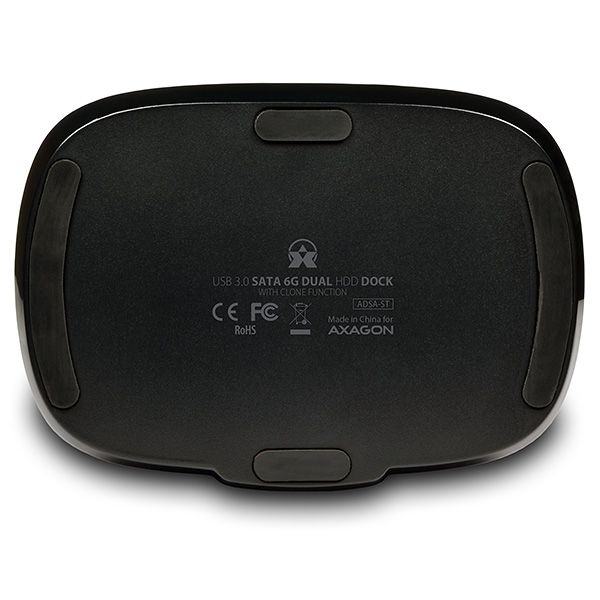 AXAGON ADSA-ST USB3.0 Dual HDD Dock Black - Image 6