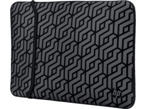 HP 14" Neoprene Reversible Sleeve Black/Grey