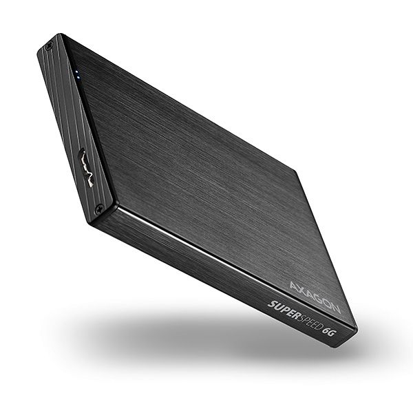 AXAGON EE25-XA6 2,5" USB3.0 HDD SATA Aline Box Black - Image 1