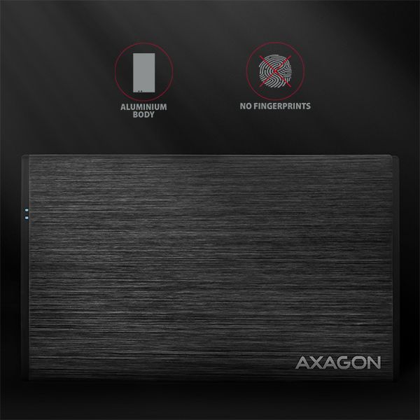 AXAGON EE25-XA6 2,5" USB3.0 HDD SATA Aline Box Black - Image 5