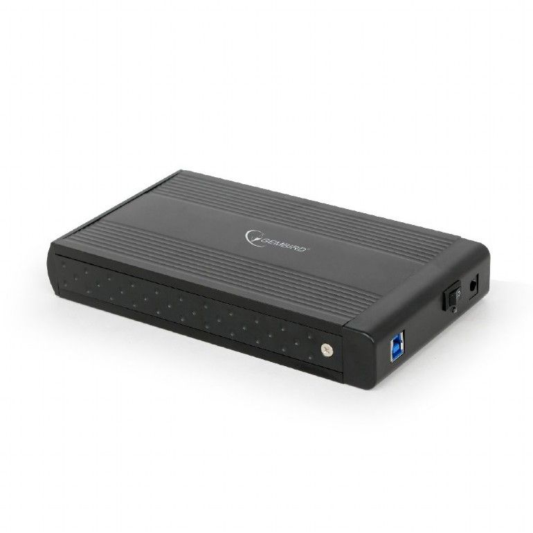 Gembird 3,5" EE3-U3S-3 USB3.0 Black - Image 1