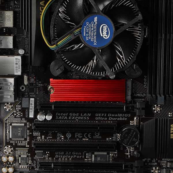 AXAGON CLR-M2 ALU passive cooler - Image 8