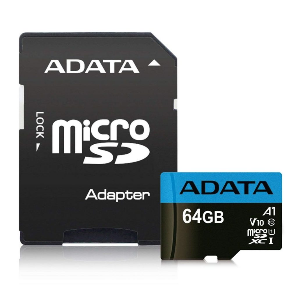 a-data-64gb-microsdxc-premier-uhs-i-class10-v10-a1-adapterrel_1.jpg A-Data 64GB microSDXC Premier Class 10 UHS-I V10 A1 + adapterrel - Image 1