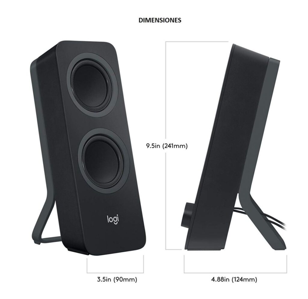 Logitech Z207 Bluetooth Speaker Black - Image 2