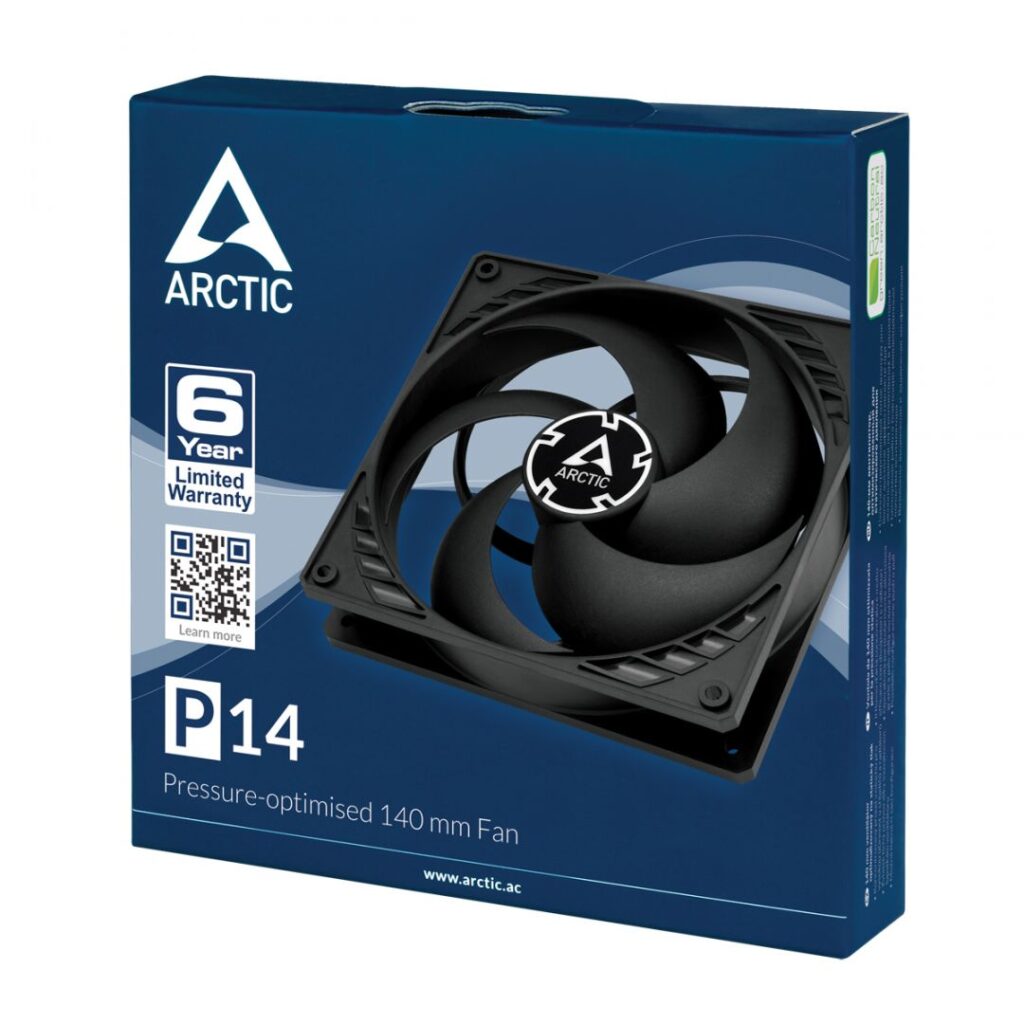 Arctic P14 Pressure-optimised fan Value Pack (5db/cs) - Image 6