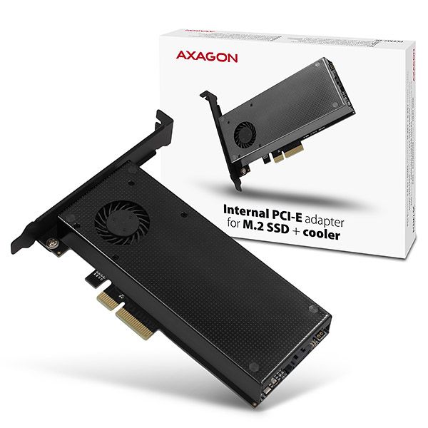 AXAGON PCEM2-DC PCIe NVMe+SATA M.2 Adapter - Image 11