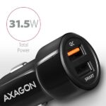 AXAGON PWC-QC5 QC3.0 + 2.4A Car Charger Black - Image 2