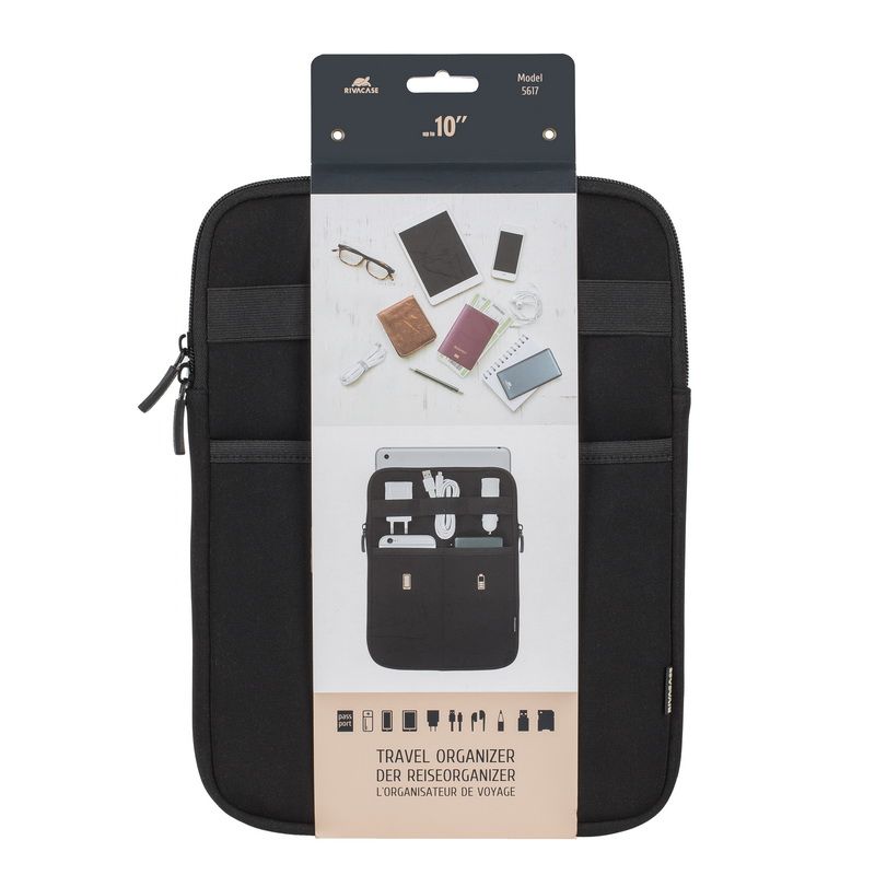 RivaCase 5617 Antishock Travel Organizer 10,1" Black - Image 4