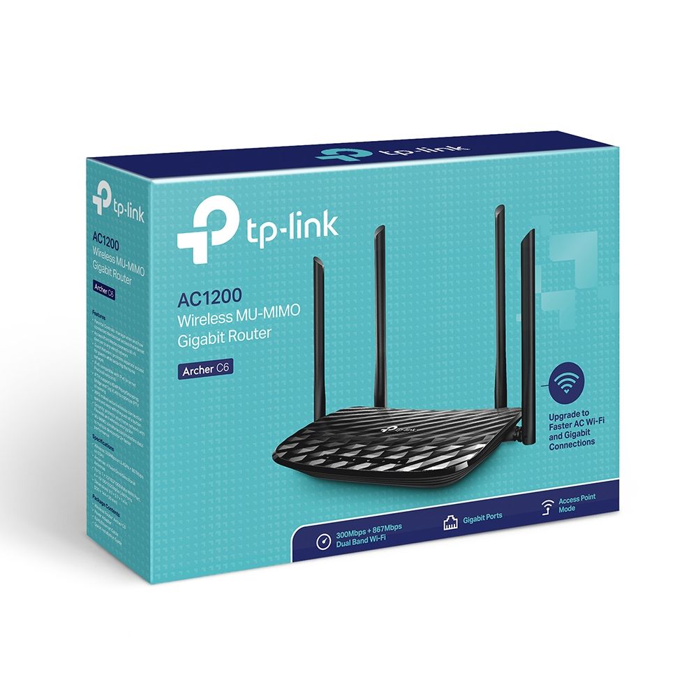 tp-link-archer-c6-ac1200-dual-band-wi-fi-router_4.jpg TP-Link Archer C6 AC1200 Dual-Band Wi-Fi Router - Image 4