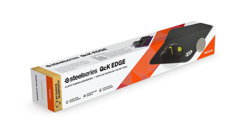 steelseries-qck-edge-medium_3.jpg Steelseries Qck Edge (Medium) Cloth Gaming Egérpad Black - Image 3