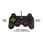 Ewent PL3330 Play USB Gamepad Black - Image 4