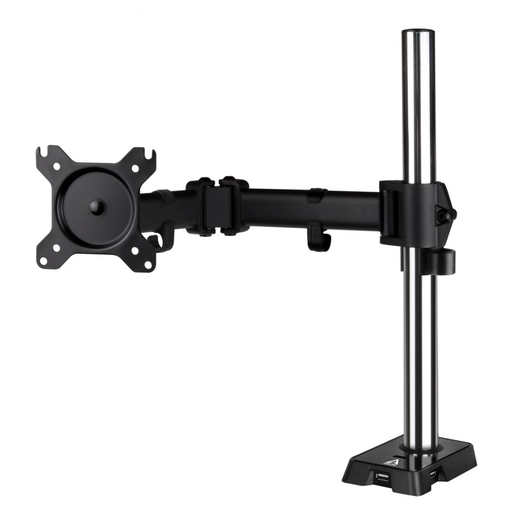 Arctic Z1 Gen 3 Desk Mount Monitor Arm with USB Hub Black - Image 1
