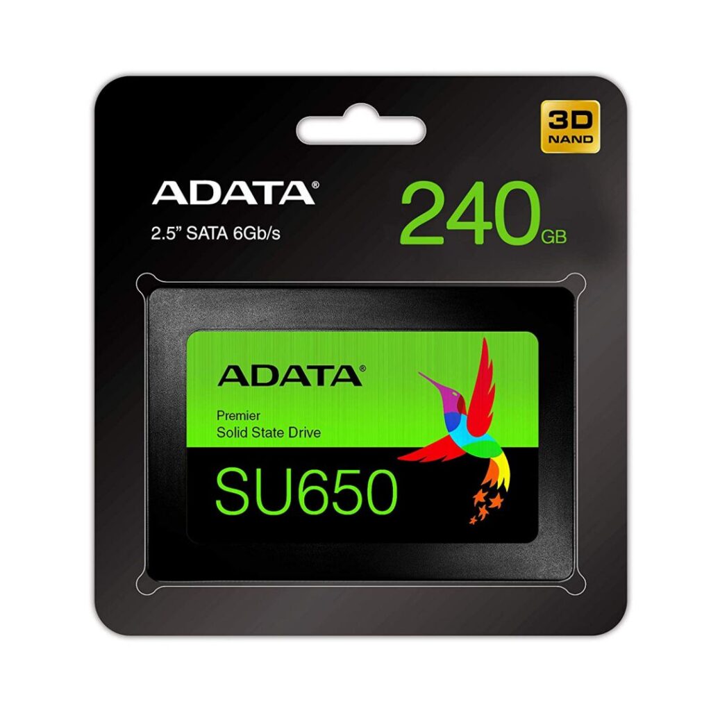 ADATA SSD 2.5" SATA3 480GB SU650 - Image 2