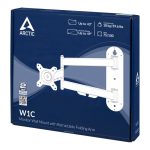 Arctic W1C Wall Mount with Retractable Folding Arm Black - Image 8