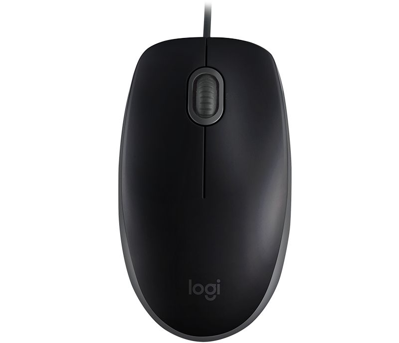 Mouse Logitech B110 Silent - Fekete - Image 1