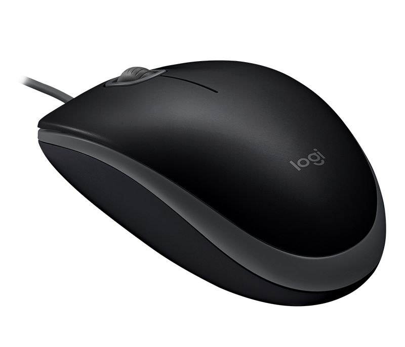 Mouse Logitech B110 Silent - Fekete - Image 3