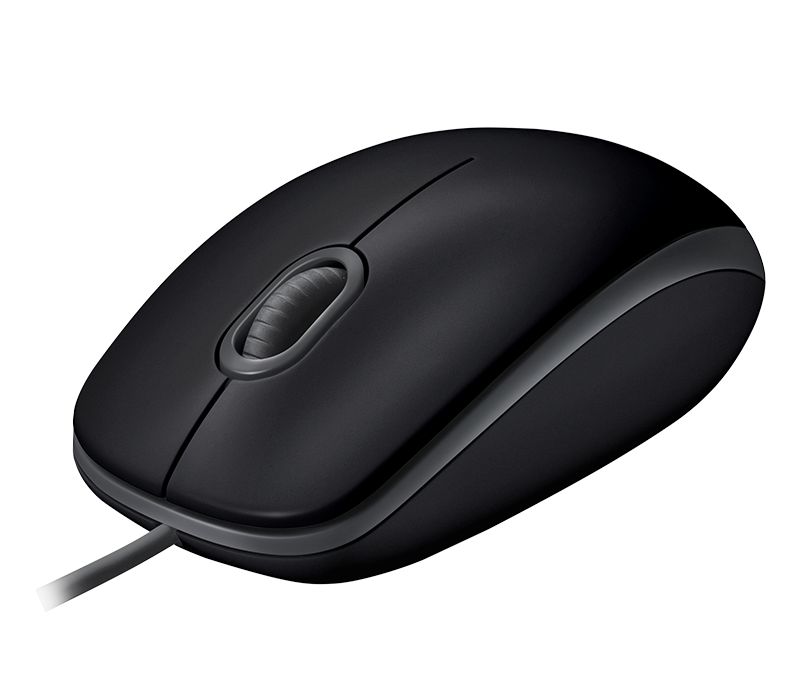 Mouse Logitech B110 Silent - Fekete - Image 4